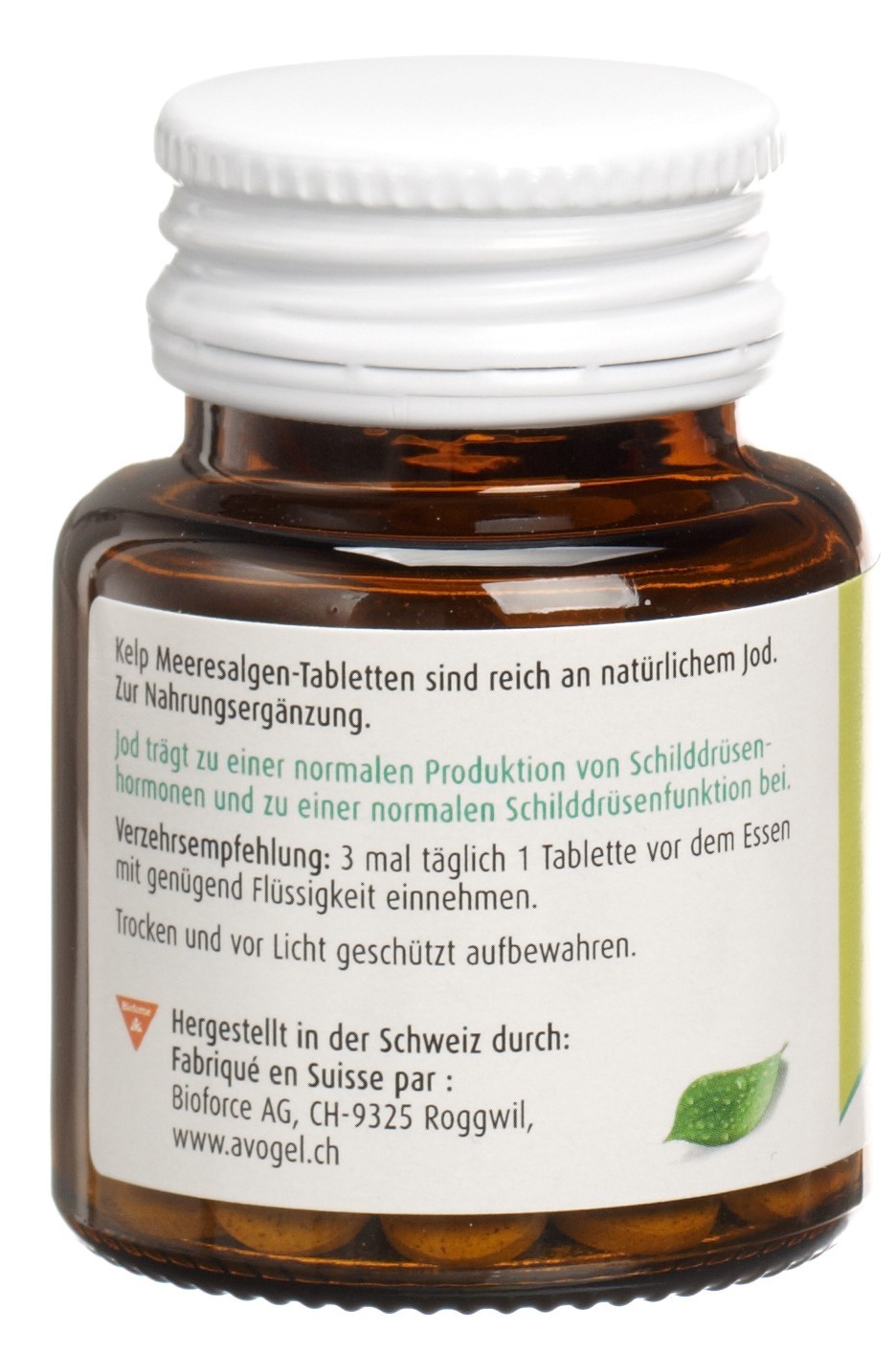 VOGEL Kelp Meeresalgen Tabl 250 mg Fl 120 Stk â Bild 7
