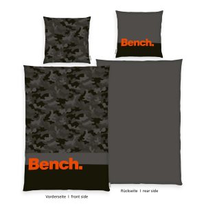 „Bench® Bettwäsche-Set ‘Camouflage’ – 135×200 oder 140×200, Renforcé