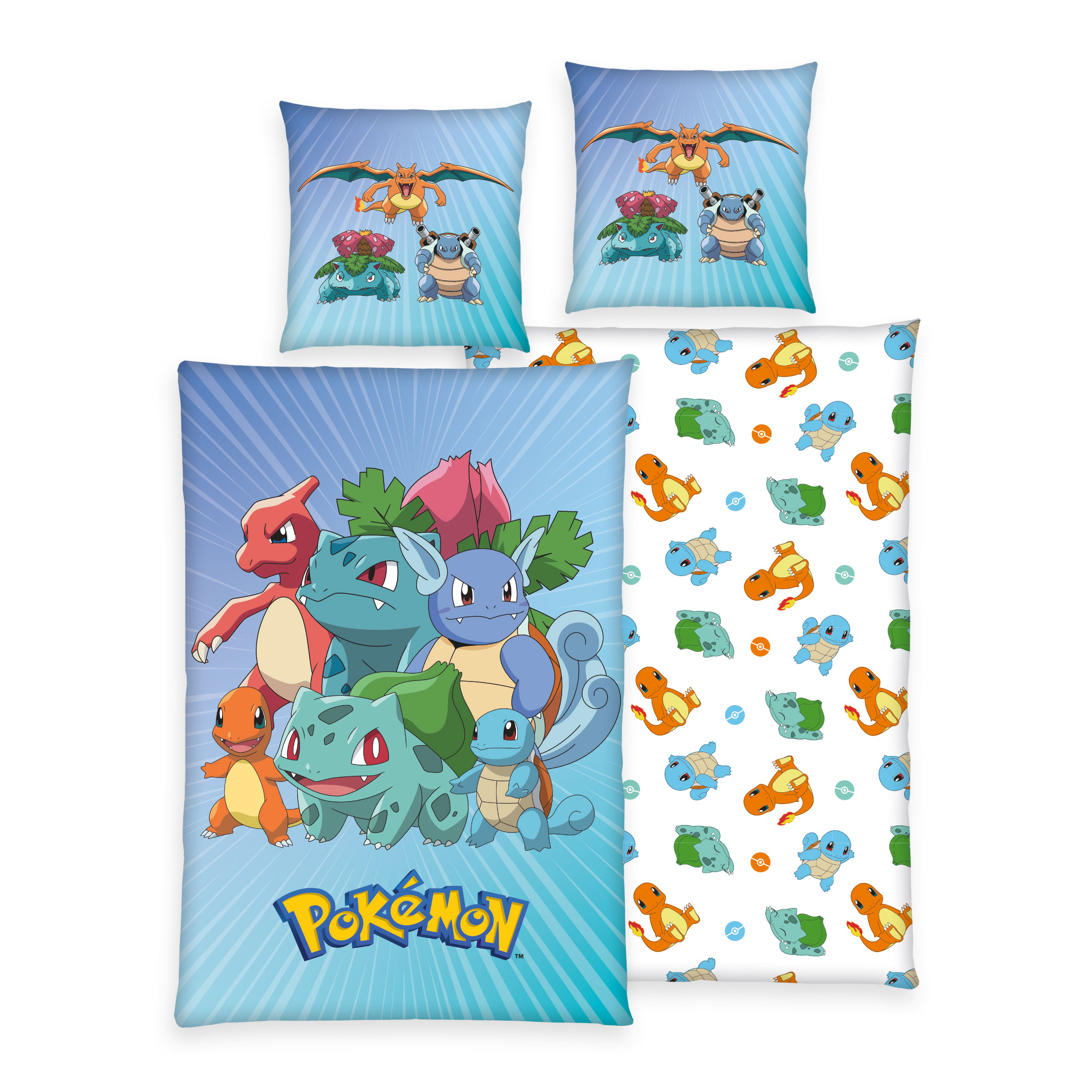 Pokémon Bettwäsche-Set ‘Generation’ – 135×200 cm, Renforcé – Bild 2